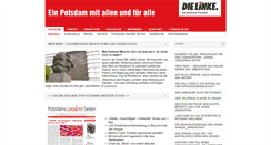 Desktop Screenshot of dielinke-potsdam.de